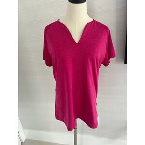 Nike Women’s Golf Tour Performance Top in Pink. Size XL